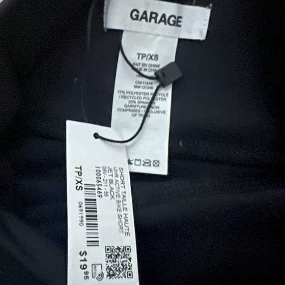 Garage Ultra High Rise Active Bike Shorts - Picture 4 of 4